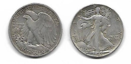 ETATS-UNIS Half Dollar LIBERTY 1941s  Argent  TB - Andere & Zonder Classificatie