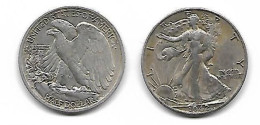 ETATS-UNIS Half Dollar LIBERTY 1942s  Argent  TB - Autres & Non Classés