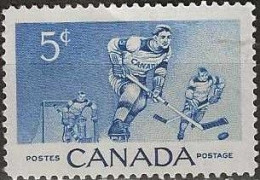 CANADA 1956 Ice Hockey Commemoration - 5c - Ice Hockey Players MNH - Ungebraucht