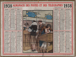 Calendrier - Almanach - 1938 - Oller - Grand Format : 1921-40