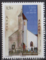 SAINT PIERRE ET MIQUELON - Église De L'Ile Aux Marins - Unused Stamps