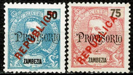 Zambézia, 1914, # 79/80, MNG - Zambezia