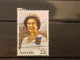 FRANCOBOLLI STAMPS AUSTRALIA AUSTRALIAN 1980 USED QUEEN ELIZABETH REGINA ELISABETTA OBLITERE' - Gebruikt