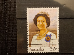 FRANCOBOLLI STAMPS AUSTRALIA AUSTRALIAN 1980 USED QUEEN ELIZABETH REGINA ELISABETTA OBLITERE' - Gebruikt