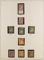 1891 - 1966 COLLECTION Of Mint & Used Stamps On Album Pages, Stc Â£1100+ (120+ Stamps) - Falkland