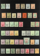 JIND 1886 - 1909 MINT COLLECTION On 2 Protective Pages, Note 1886-99 Ranges To 1r, 1913 Range To 6a, 1914-27 Range To 1r - Other & Unclassified