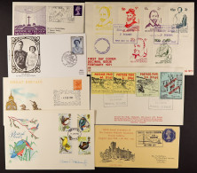 1966 - 2006 Collection Which Includes Some Strike Covers, Postage Dues, Various Cachets And Other Oddments. Mainly Royal - FDC