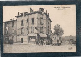 94 VAL DE MARNE - CACHAN Place Gambetta, Tramway (voir Description) - Cachan