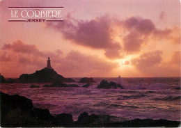 Postcard United Kingdom England Jersey > La Corbiere Lighthouse - La Corbiere