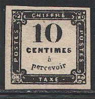 * TIMBRES TAXE - 1859-1959 Mint/hinged