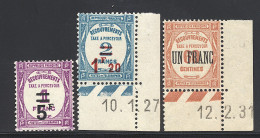 ** TIMBRES TAXE - 1859-1959 Mint/hinged