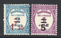 ** TIMBRES TAXE - 1859-1959 Mint/hinged