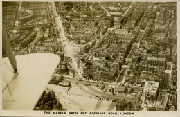 LONDON - THE MARBLE ARCH AND EDGWARE ROAD - AERIAL RP  Lo1685 - Hyde Park