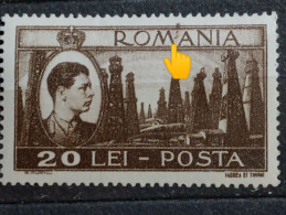 Romania 1947 Mi 1074,king Michael,printed With Slash Between Letters  Unused - Unused Stamps