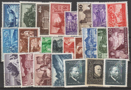 ** LIECHTENSTEIN - Unused Stamps