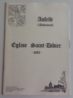 ASFELD - Eglise Saint-Didier 1683 Tramuset TBE Ardennes Basse De Viole - Champagne - Ardenne