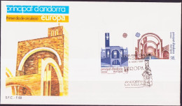 Andorre Espagnol - Andorra FDC1 1987 Y&T N°183 à 184 - Michel N°193 à 194 - EUROPA - Briefe U. Dokumente