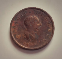 GRANDE BRETAGNE  1/2  PENNY - 1806 GEORGES III  (B20 07) - B. 1/2 Penny