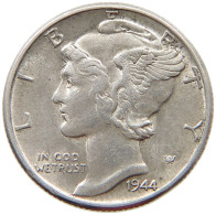 UNITED STATES OF AMERICA DIME 1944 MERCURY #s049 0619 - 1916-1945: Mercury