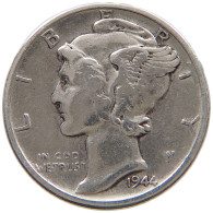 UNITED STATES OF AMERICA DIME 1944 MERCURY #a073 0885 - 1916-1945: Mercury