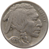 UNITED STATES OF AMERICA NICKEL 1936 BUFFALO #c012 0173 - 1913-1938: Buffalo