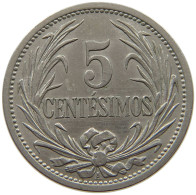 URUGUAY 5 CENTESIMOS 1909  #a089 0703 - Uruguay