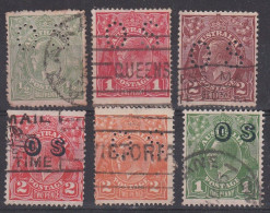 Australia Official Overprints/Perfin Selection - Service