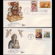 U.S.A. 1981 - FDC-Christmas - Lettres & Documents