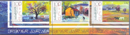 2023. Georgia, Painting By Edmond Kaladadze, 3v Mint/** - Georgië