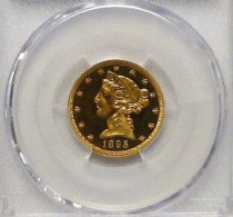 1895 Five Dollar Gold Coin - Colecciones