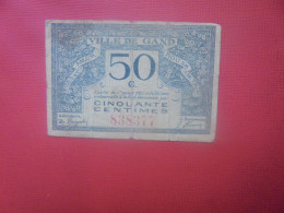 GENT 50 Centimes 1917 (B.18) - Colecciones