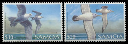 Samoa 1989 - Mi-Nr. 690-691 ** - MNH - Vögel / Birds - Amerikaans-Samoa