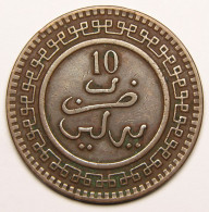 Maroc, 10 Mazounas Abdul Aziz 1902 (1320), Berlin - Morocco