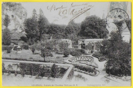 CPA LUCHEUX RUINES DE L ANCIEN CHATEAU 1908 - Lucheux