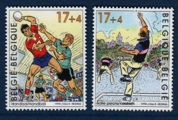 Belgique, België, **, Yv 2760, 2761, Mi 2812, 2813, **, Sport, Handball, Balle Pelote, - Handball