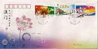 2009-30 CHINA 10 ANNI OF MACAO'S RETURN TO MOTHERLAND FDC - 2000-2009