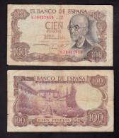 SPAGNA 100 PESETAS 1970 PIK 152 MB - 100 Peseten