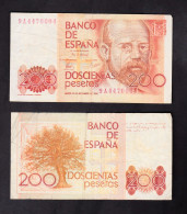 SPAGNA 200 PESETAS 1980 PIK 156 BB - [ 4] 1975-… : Juan Carlos I