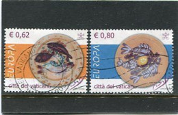 VATICAN CITY/VATICANO - 2005   EUROPA   SET  FINE USED - Usados