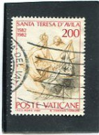 VATICAN CITY/VATICANO - 1982  200 Lire  S. TERESA D'AVILA  FINE USED - Used Stamps