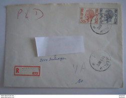 Belgiê Belgique Brief Recommandée Elström 1980 Deerlijk 1 - Antwerpen - Briefe U. Dokumente