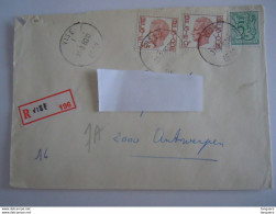 Belgiê Belgique Brief Recommandée Elström 1980 Vise - Antwerpen - Briefe U. Dokumente
