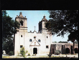 ► Mission Conception  Stamped 1960s For France.    San Antonio . Texas (Pli  En Coin) - San Antonio
