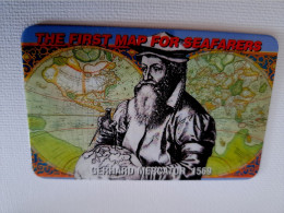 GREAT BRITAIN /20 UNITS / GERHARD MERCATOR 1569 / INVENTOR    /  / (date 06/00) PREPAID CARD / MINT  **15757** - [10] Collections