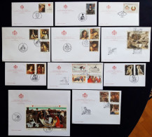 SMOM 2010 FDC Annata Completa  / Complete Year Set O/Used VF - Malte (Ordre De)