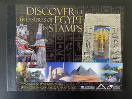 Egypte Egypt 2004 Discover The Treasures Of Egypt In Stamps Booklet Prestige MNH ** - Blocs-feuillets