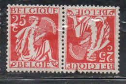 BELGIQUE BELGIE BELGIO BELGIUM 1932 GLEANER TETE BECHE 25c MLH - 1932 Ceres En Mercurius