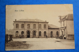 Glons 1930: La Gare Très Animée Avec Café De La Gare - Bassenge