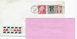 Enveloppe  1962  PASADENA  Californie  USA   Par Avion - Cartas & Documentos