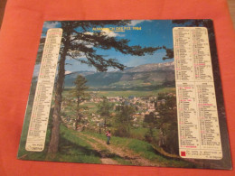 CALENDRIER ALMANACH 1984 SENTIER CLOCHER OBERTHUR - Big : 1981-90